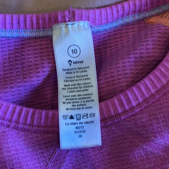 Ivivva Girl’s Long Sleeve Top - Picture 3 of 4